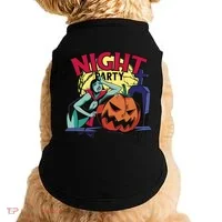 Night Party Halloween Doggie Tank thumb 0