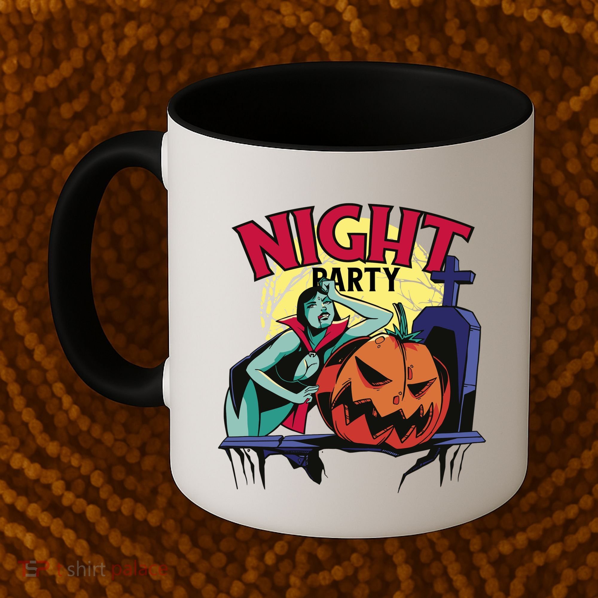 Night Party Halloween Coffee Mug