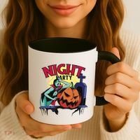 Night Party Halloween Coffee Mug thumb 3