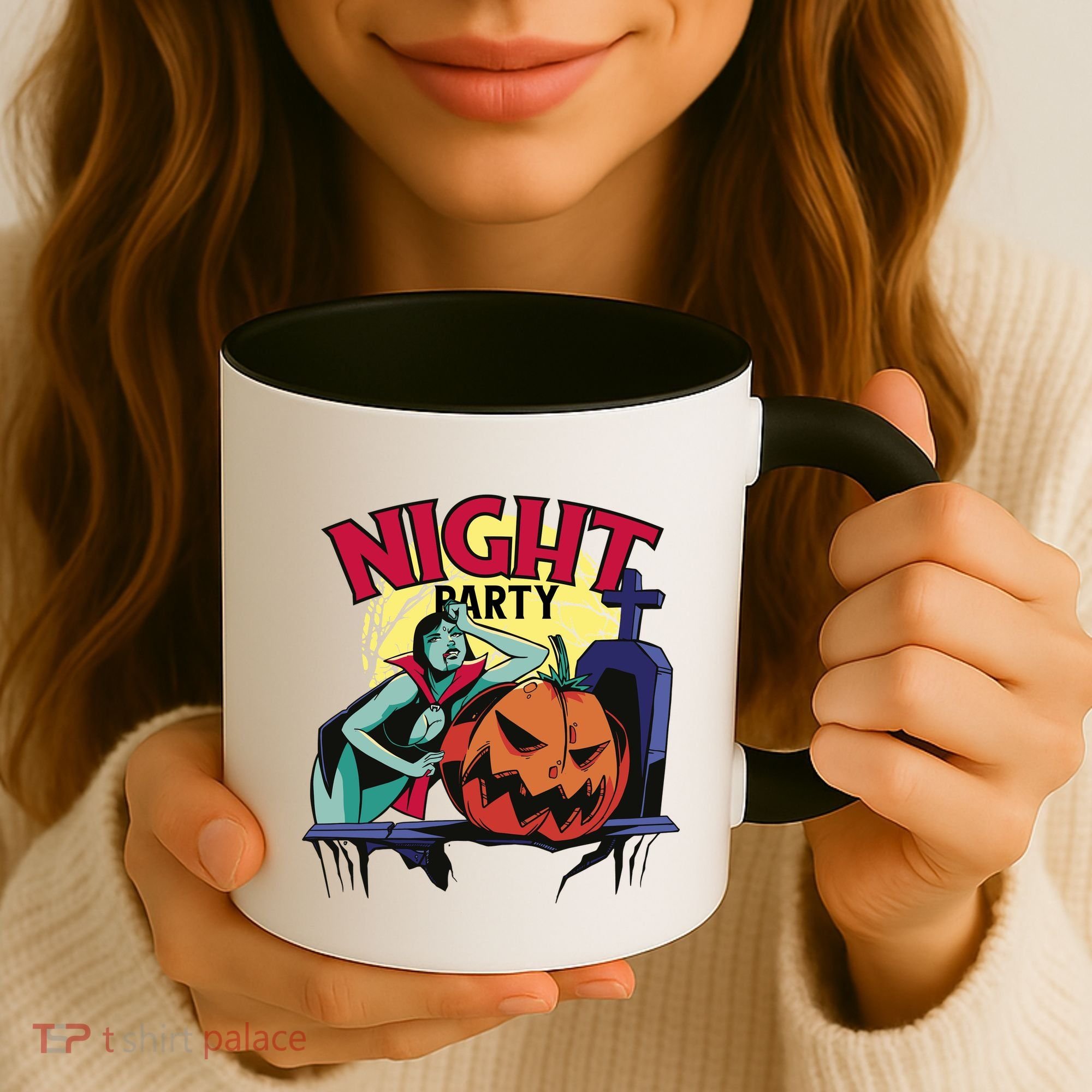 Night Party Halloween Coffee Mug