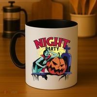 Night Party Halloween Coffee Mug thumb 4