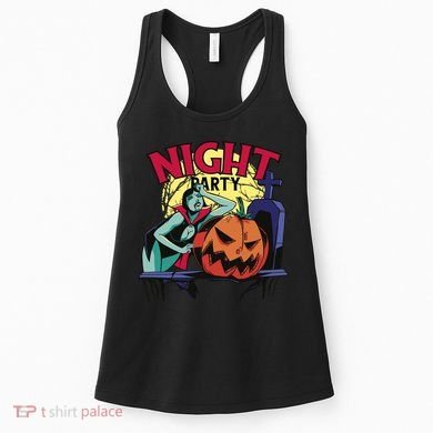 Night Party Halloween Women's Tank Top