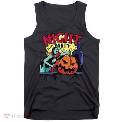 Night Party Halloween Tank Top