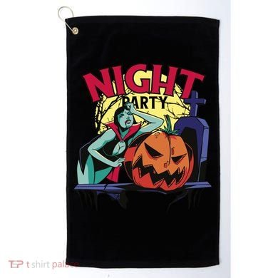 Night Party Halloween Golf Towel