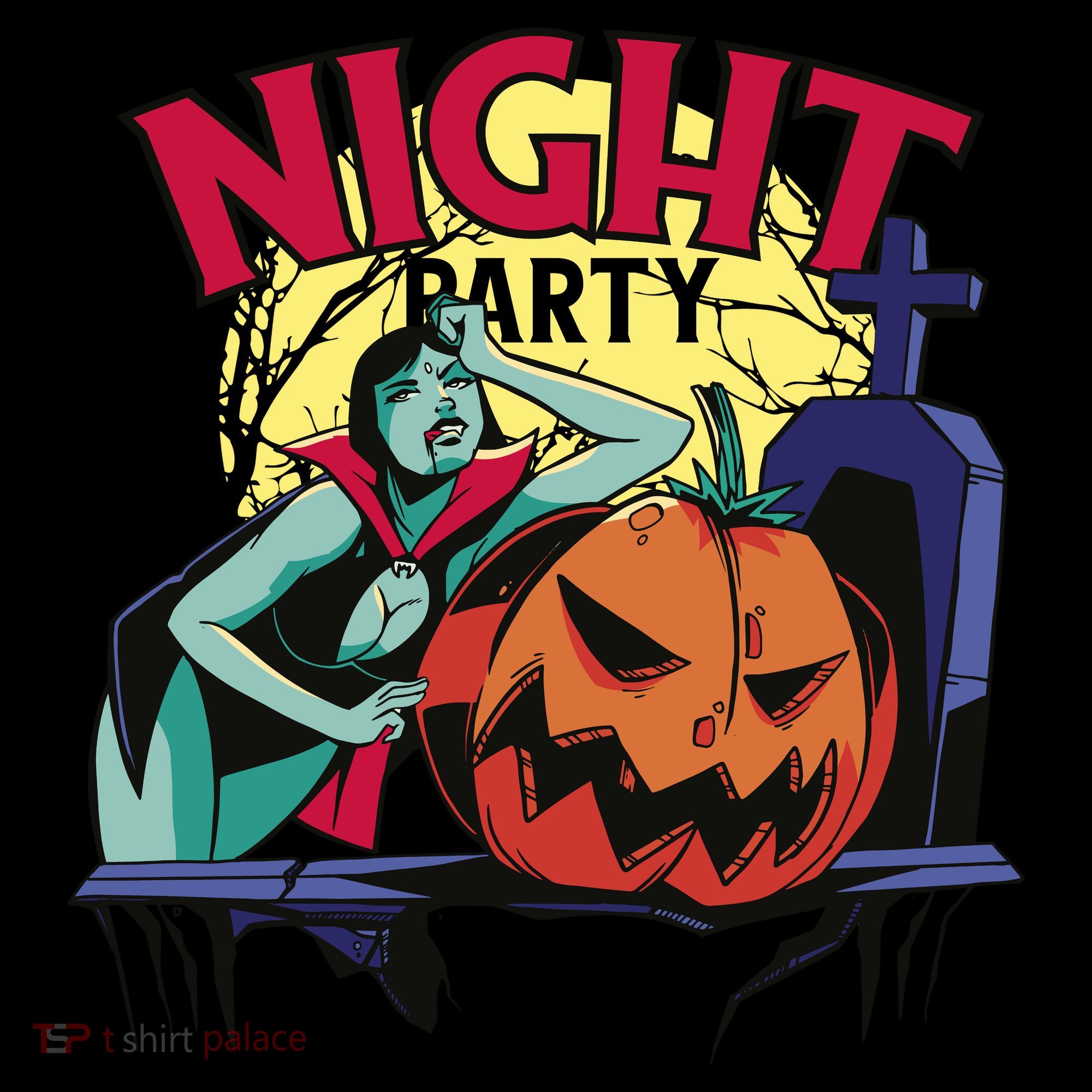 Night Party Halloween Kids Sweatshirt