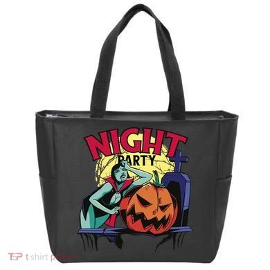 Night Party Halloween Tote Bag