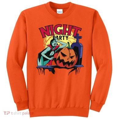 Night Party Halloween Sweatshirt