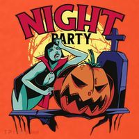 Night Party Halloween Button thumb 1