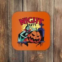 Night Party Halloween Coaster thumb 0