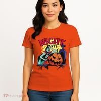 Night Party Halloween Women's T-Shirt thumb 4