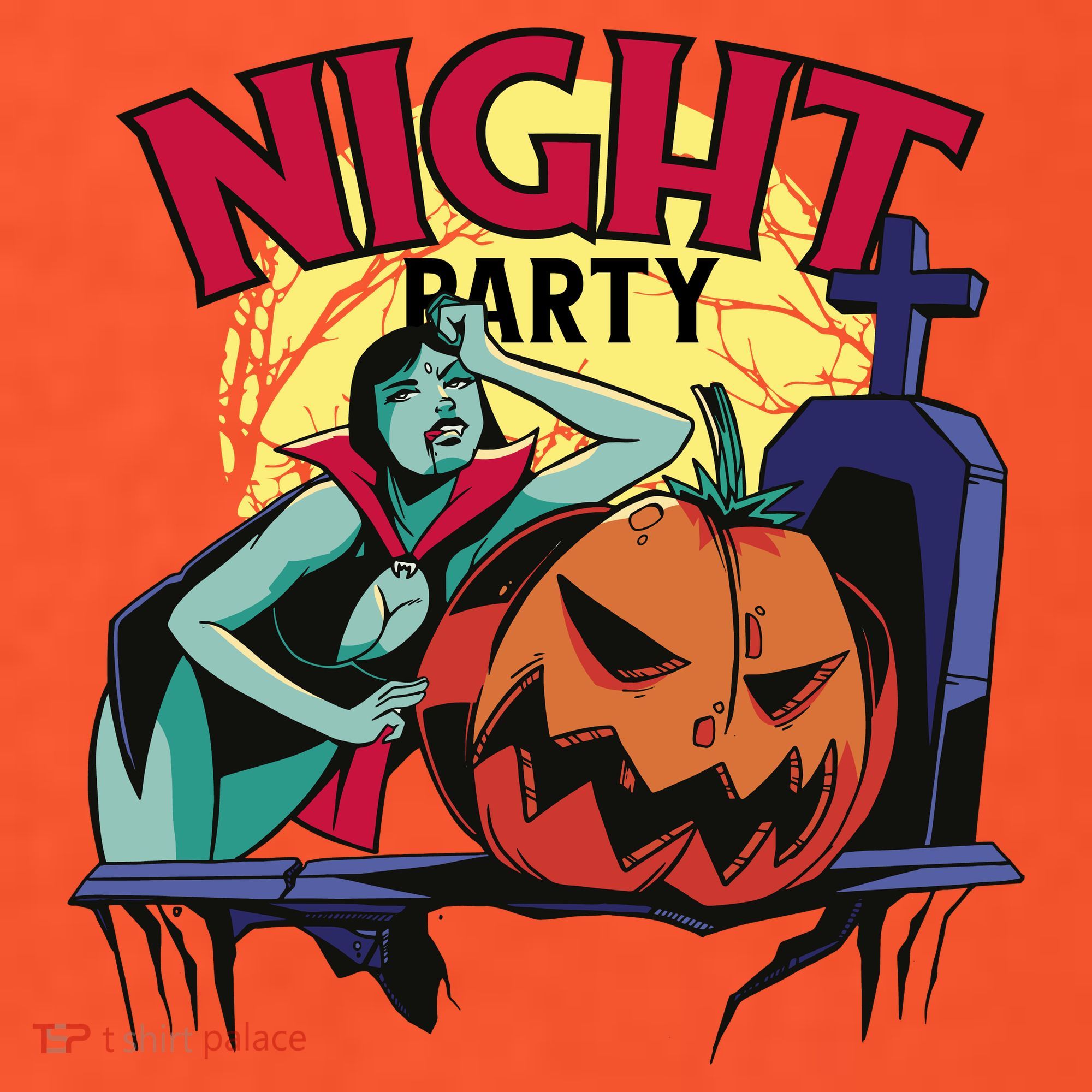Night Party Halloween Women's T-Shirt