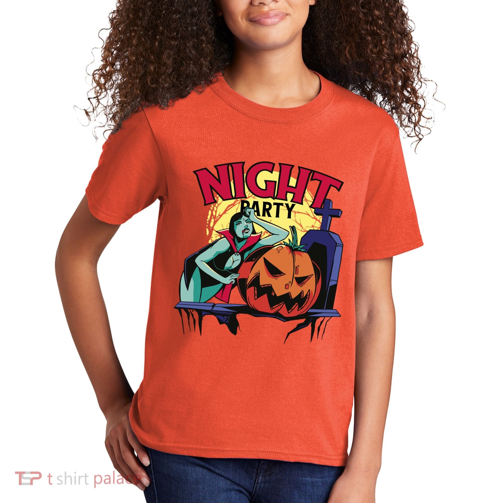 Night Party Halloween Kids T-Shirt
