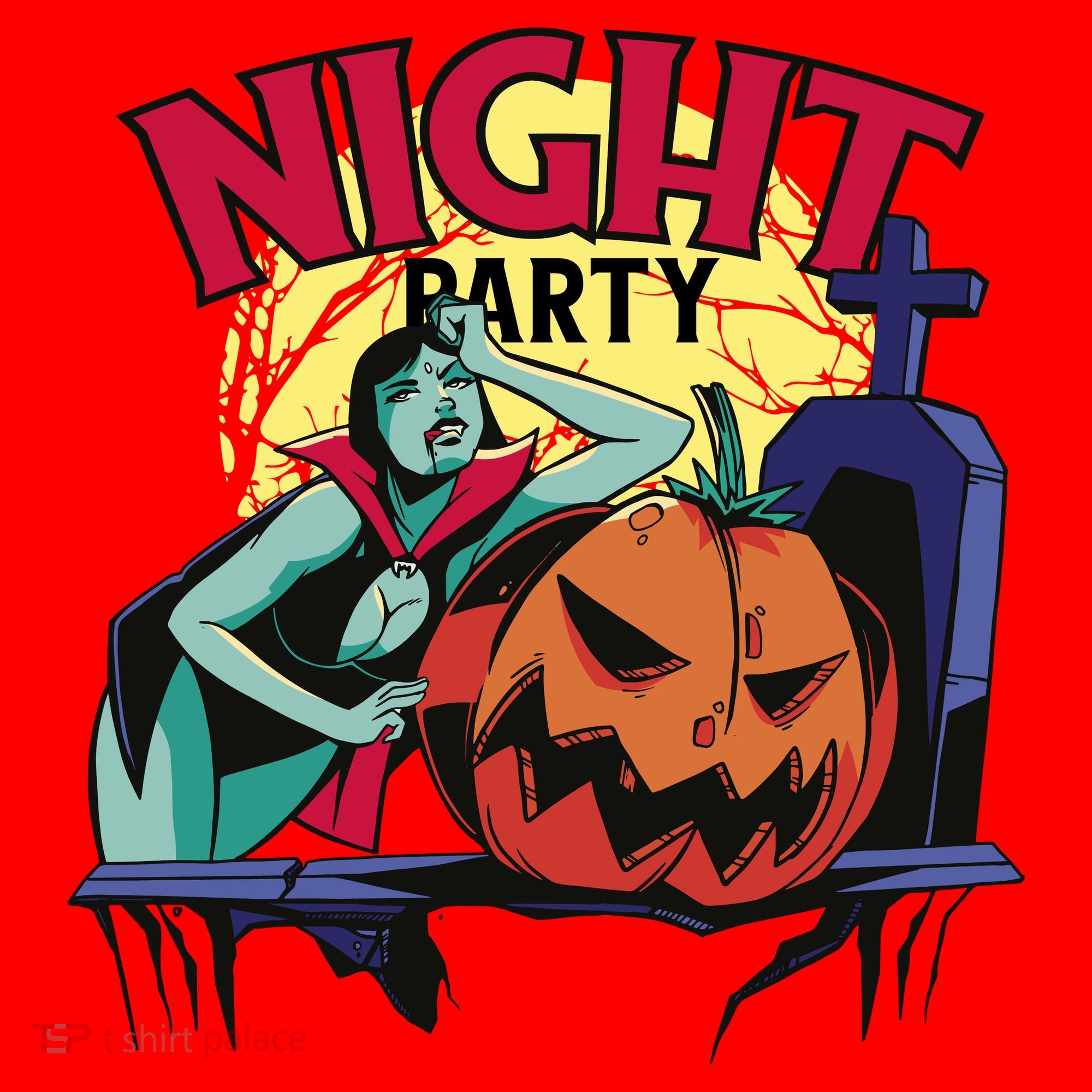 Night Party Halloween Santa Hat