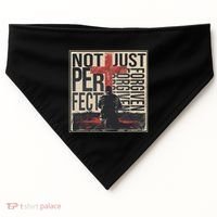 Not Perfect Just Forgiven Gift Christian Great Gift USA-Made Doggie Bandana thumb 0