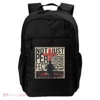 Not Perfect Just Forgiven Gift Christian Great Gift Backpack thumb 0