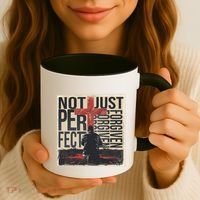 Not Perfect Just Forgiven Gift Christian Great Gift Coffee Mug thumb 3