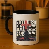 Not Perfect Just Forgiven Gift Christian Great Gift Coffee Mug thumb 4