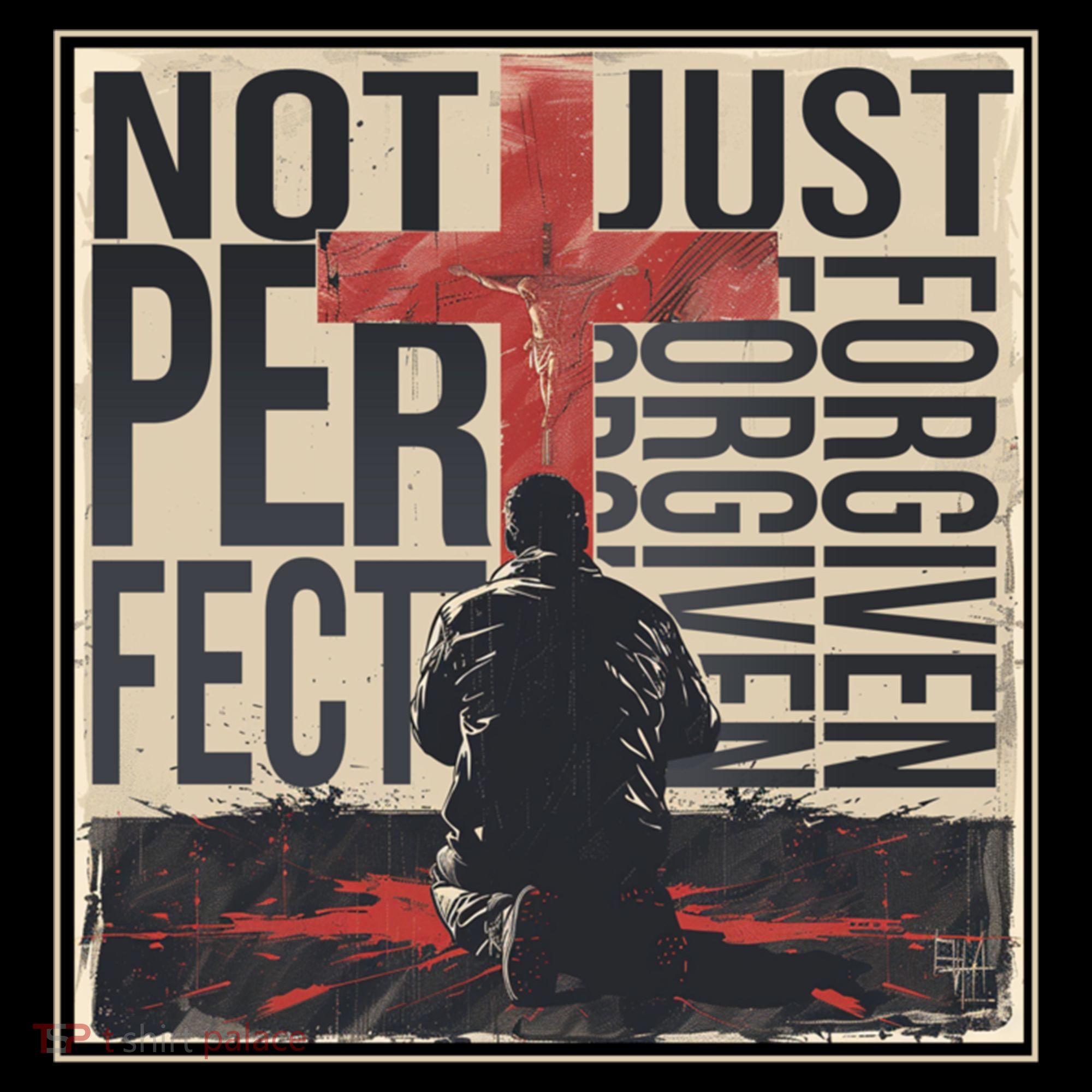 Not Perfect Just Forgiven Gift Christian Great Gift Women's Hoodie