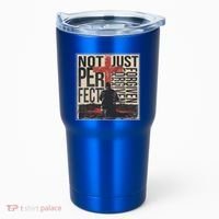 Not Perfect Just Forgiven Gift Christian Great Gift Tumbler thumb 0