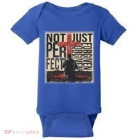 Not Perfect Just Forgiven Gift Christian Great Gift Baby Bodysuit thumb 0