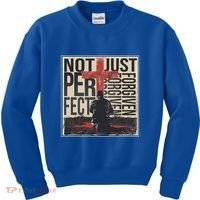 Not Perfect Just Forgiven Gift Christian Great Gift Kids Sweatshirt thumb 0