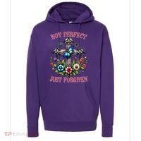 Not Perfect Just Forgiven Jesus Christ Hoodie thumb 0