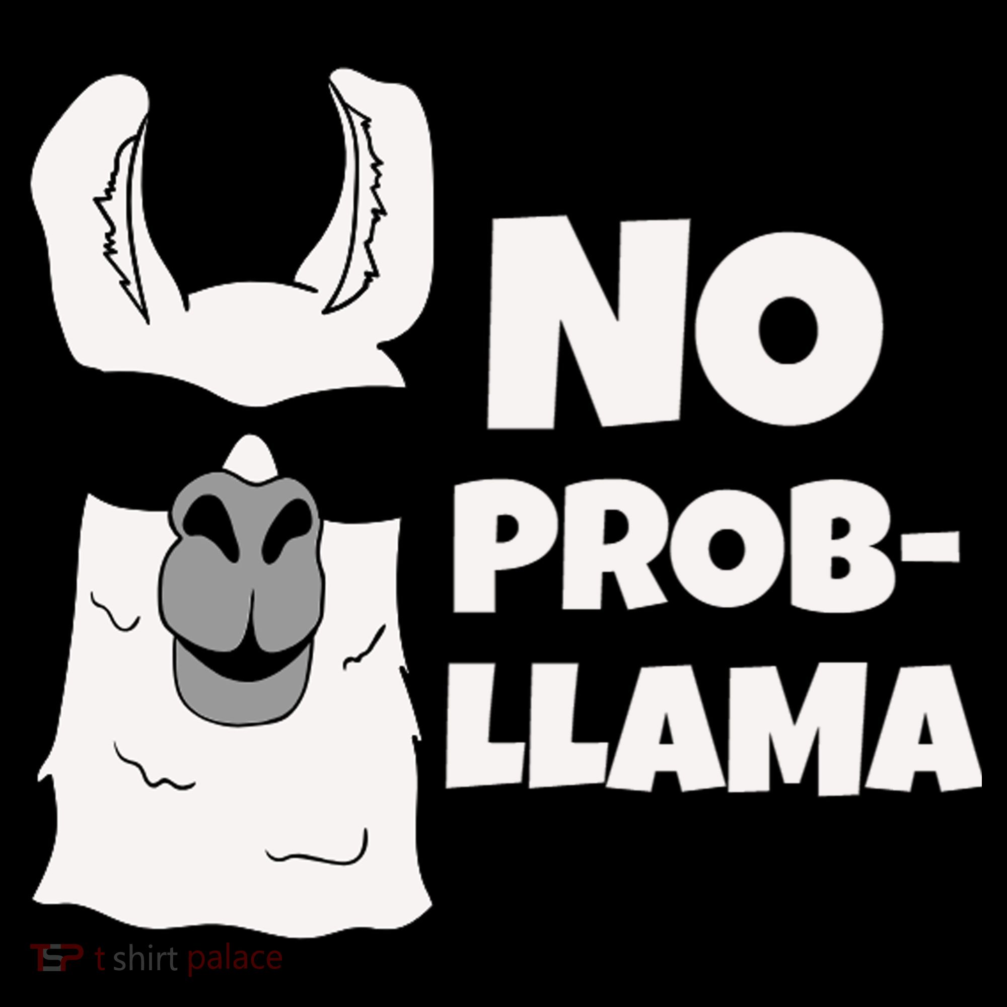 No Probllama Llama Problem Funny Ornament