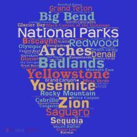 National Parks List Word Cloud Camping Hiking Women's Tank Top thumb 5