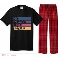 No Place Like 127.0.0.1 Localhost Geek Pajama Set thumb 0