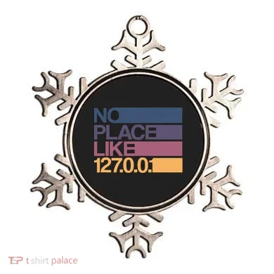 No Place Like 127.0.0.1 Localhost Geek Ornament