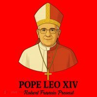 New Pope Leo XIV May 8th, 2025 Robert Francis Prevost Santa Hat thumb 1