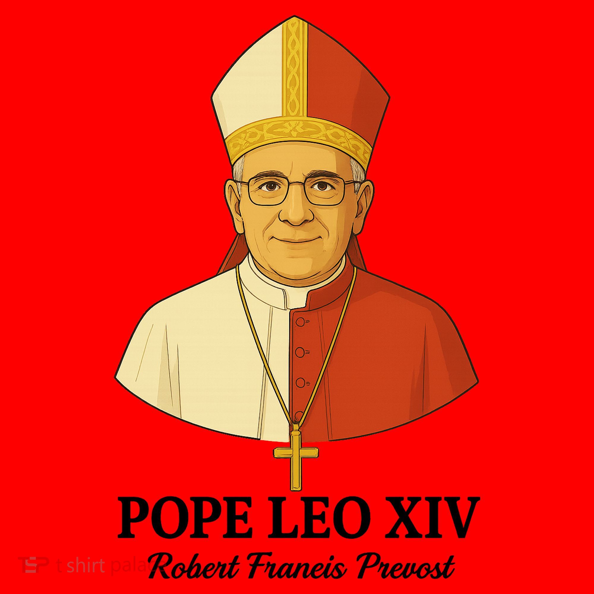 New Pope Leo XIV May 8th, 2025 Robert Francis Prevost Santa Hat