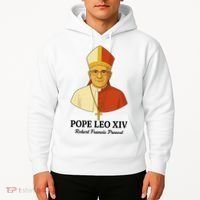 New Pope Leo XIV May 8th, 2025 Robert Francis Prevost Hoodie thumb 2
