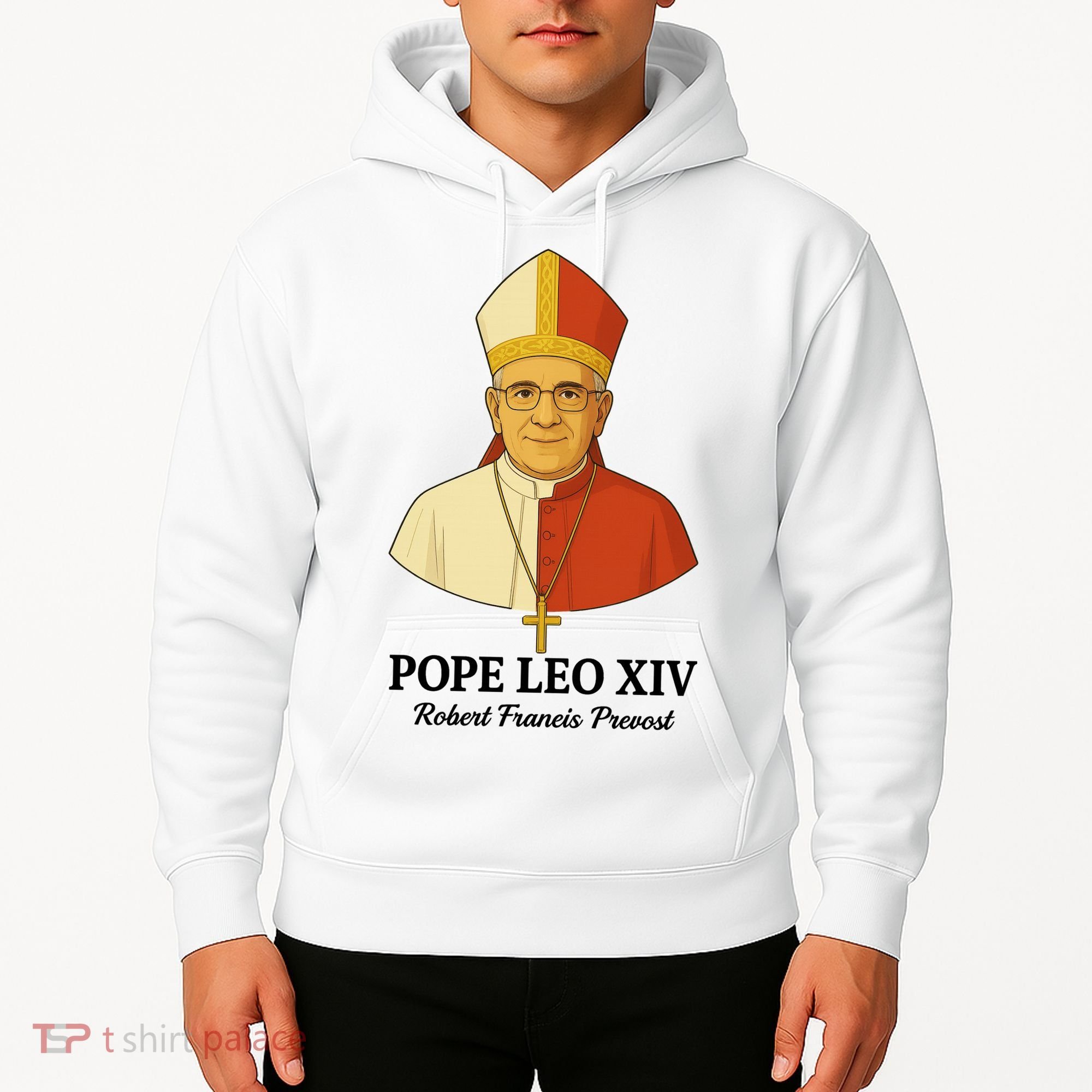 New Pope Leo XIV May 8th, 2025 Robert Francis Prevost Hoodie