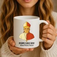 New Pope Leo XIV May 8th, 2025 Robert Francis Prevost Coffee Mug thumb 3