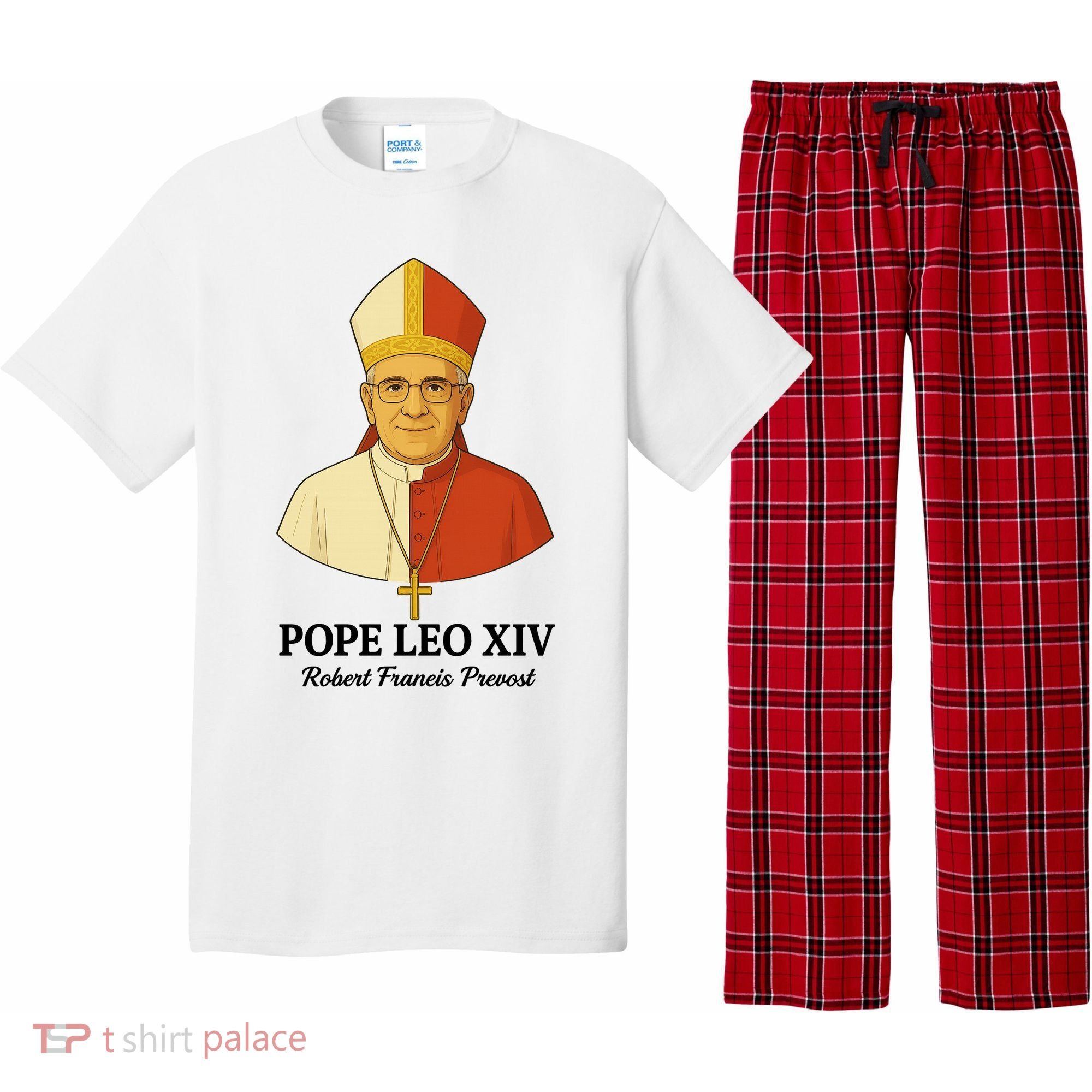 New Pope Leo XIV May 8th, 2025 Robert Francis Prevost Pajama Set