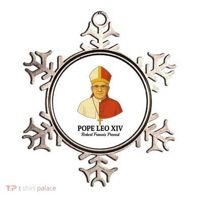 New Pope Leo XIV May 8th, 2025 Robert Francis Prevost Ornament