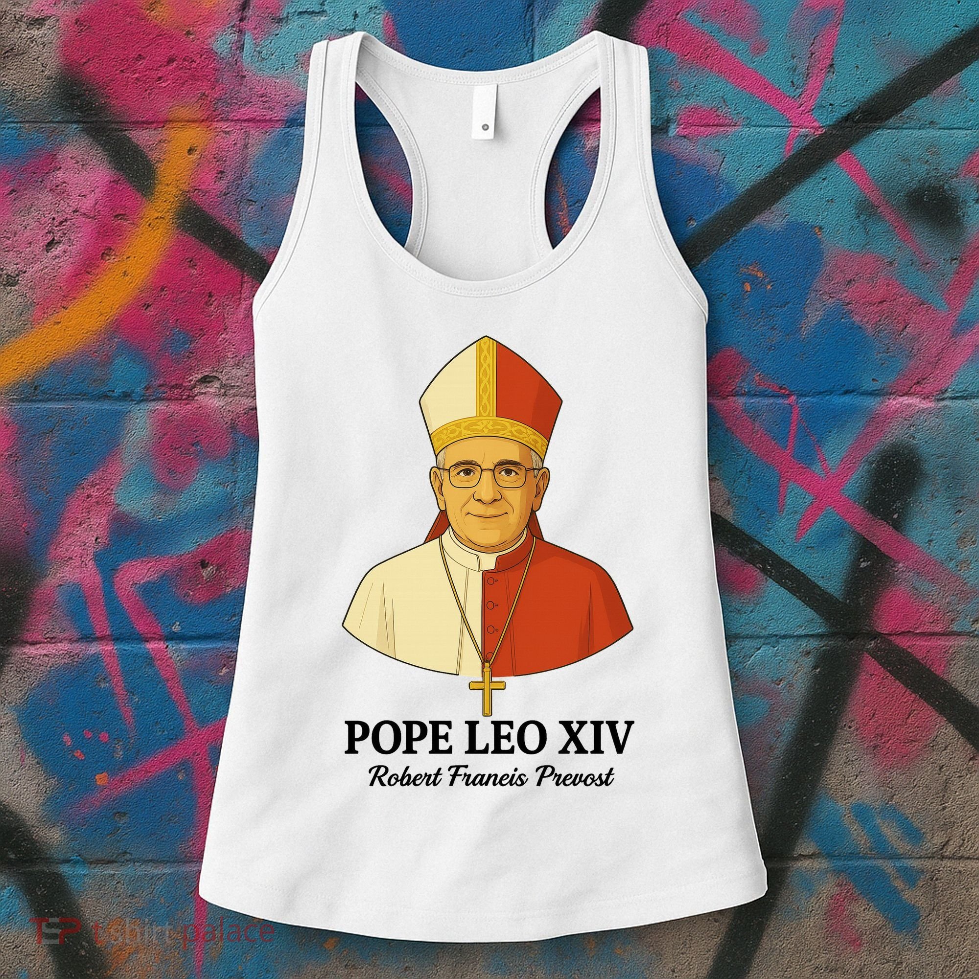 New Pope Leo XIV May 8th, 2025 Robert Francis Prevost Women's Tank Top