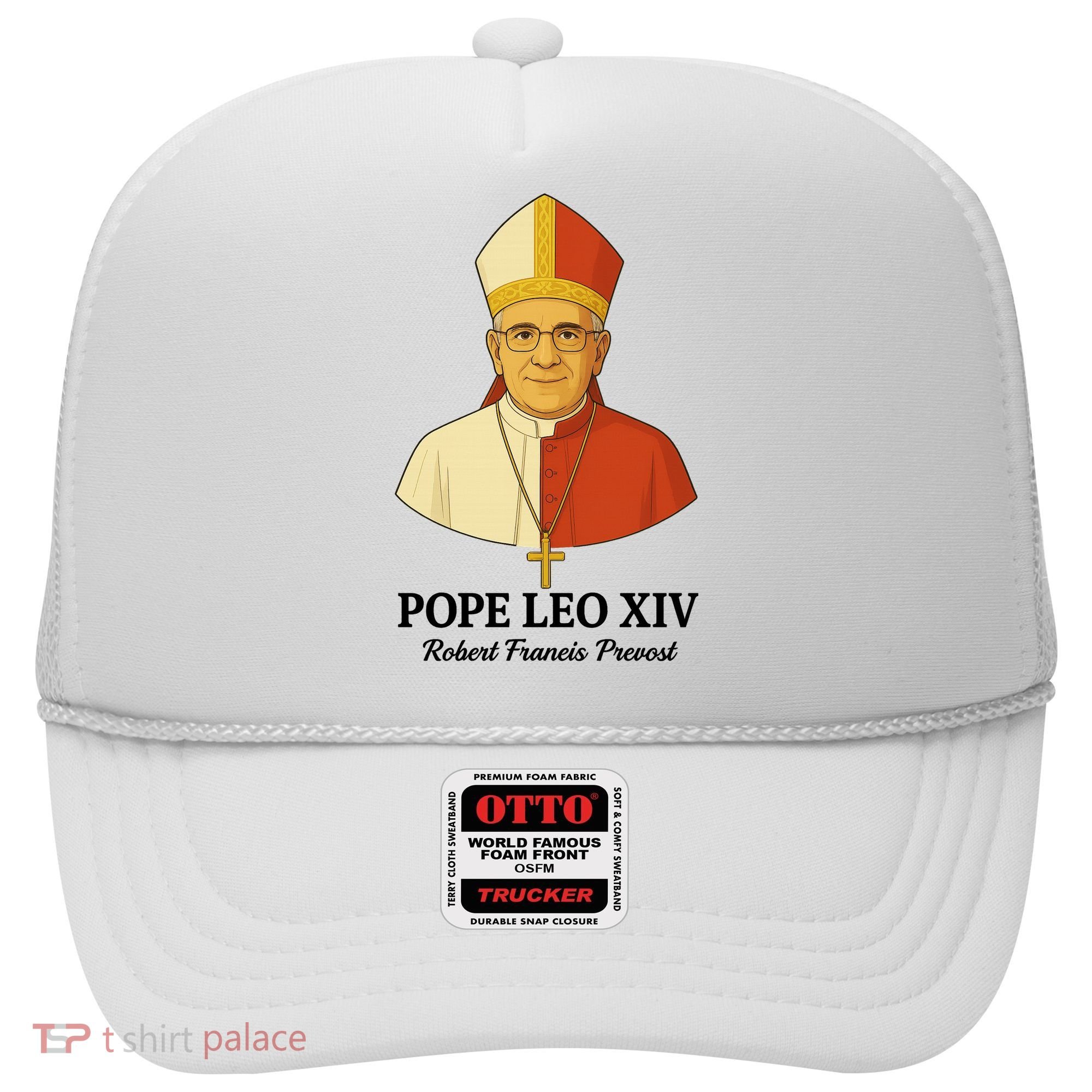 New Pope Leo XIV May 8th, 2025 Robert Francis Prevost Hat
