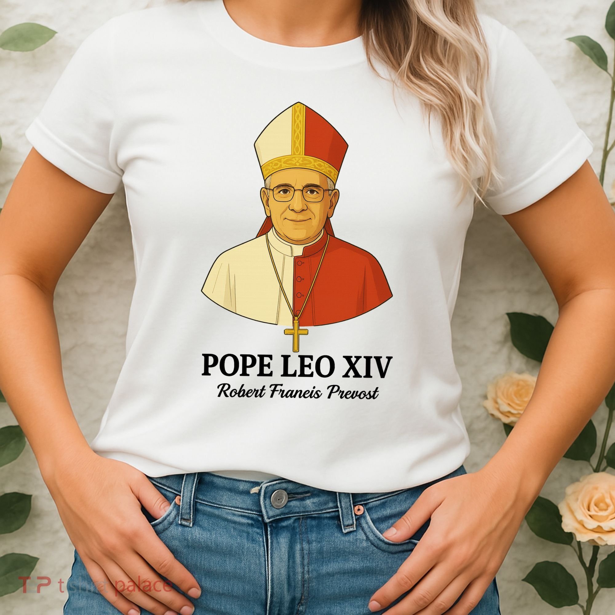 New Pope Leo XIV May 8th, 2025 Robert Francis Prevost Women's T-Shirt