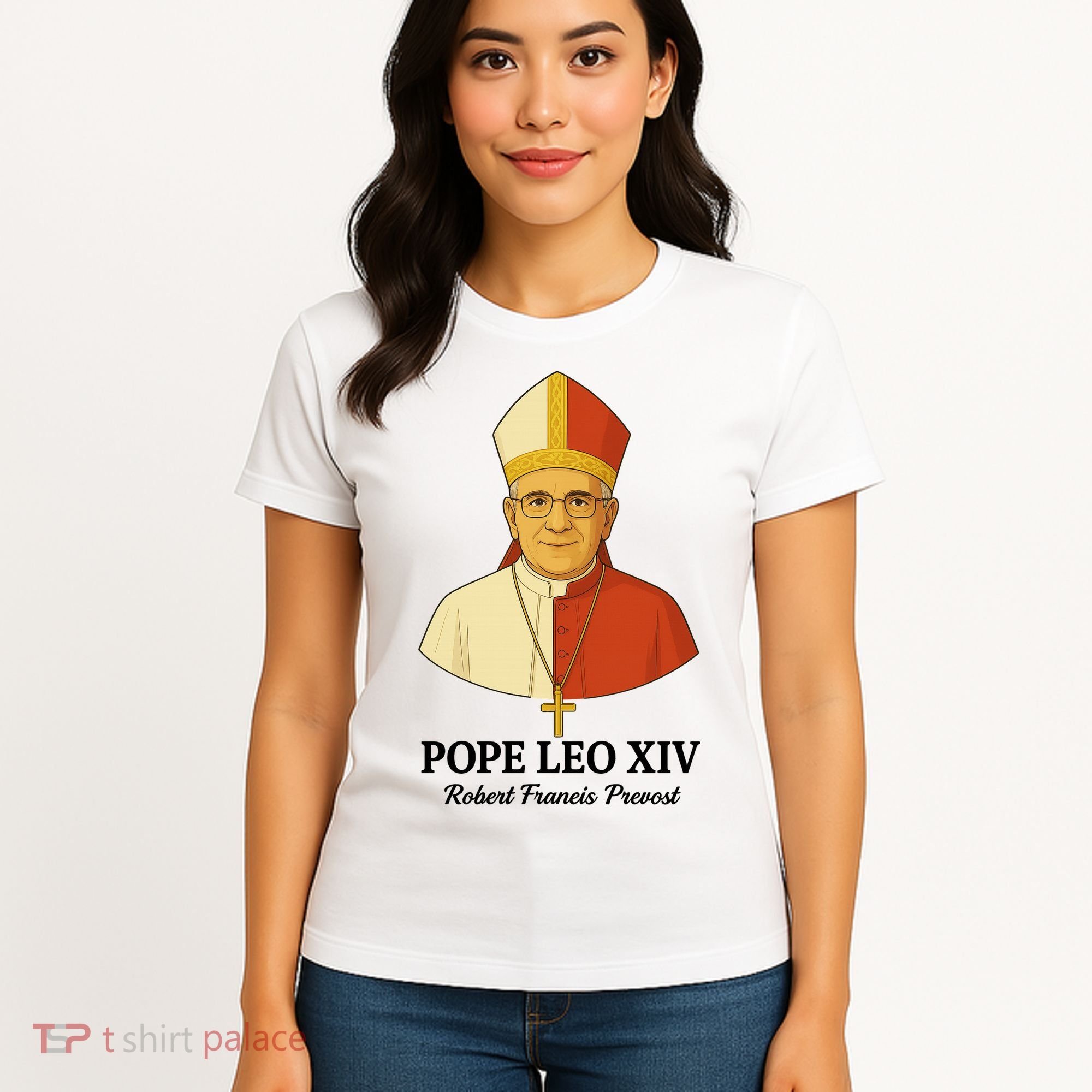New Pope Leo XIV May 8th, 2025 Robert Francis Prevost Women's T-Shirt