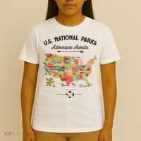 National Park Map Vintage Shirts All 59 National Parks T-Shirt thumb 4