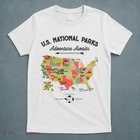 National Park Map Vintage Shirts All 59 National Parks T-Shirt thumb 5
