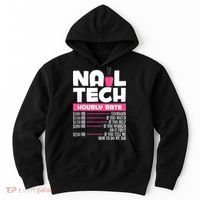 Nail Polish Manicurist Pedicurist Nail Artists Nail Tech Hoodie thumb 0