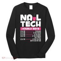 Nail Polish Manicurist Pedicurist Nail Artists Nail Tech Long Sleeve Shirt thumb 0