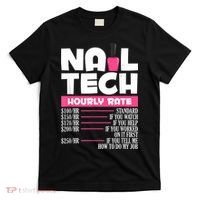 Nail Polish Manicurist Pedicurist Nail Artists Nail Tech T-Shirt thumb 0