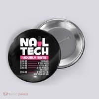 Nail Polish Manicurist Pedicurist Nail Artists Nail Tech Button thumb 0