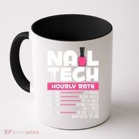 Nail Polish Manicurist Pedicurist Nail Artists Nail Tech Coffee Mug thumb 0