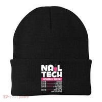 Nail Polish Manicurist Pedicurist Nail Artists Nail Tech Beanie thumb 0