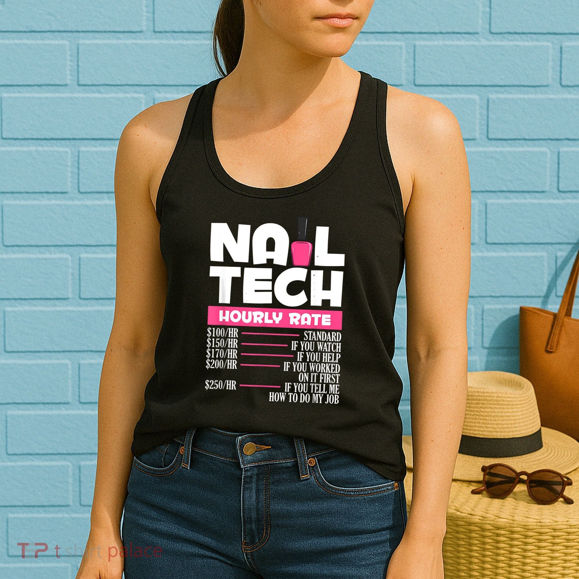 Nail Polish Manicurist Pedicurist Nail Artists Nail Tech Women's Tank Top